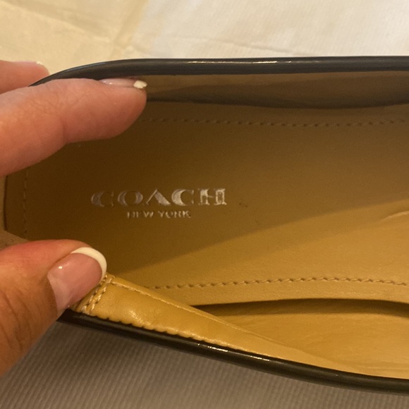 COACH NEW YORK FRiDA Slip -on gray and black flats size 9:58 - Picture 6 of 13